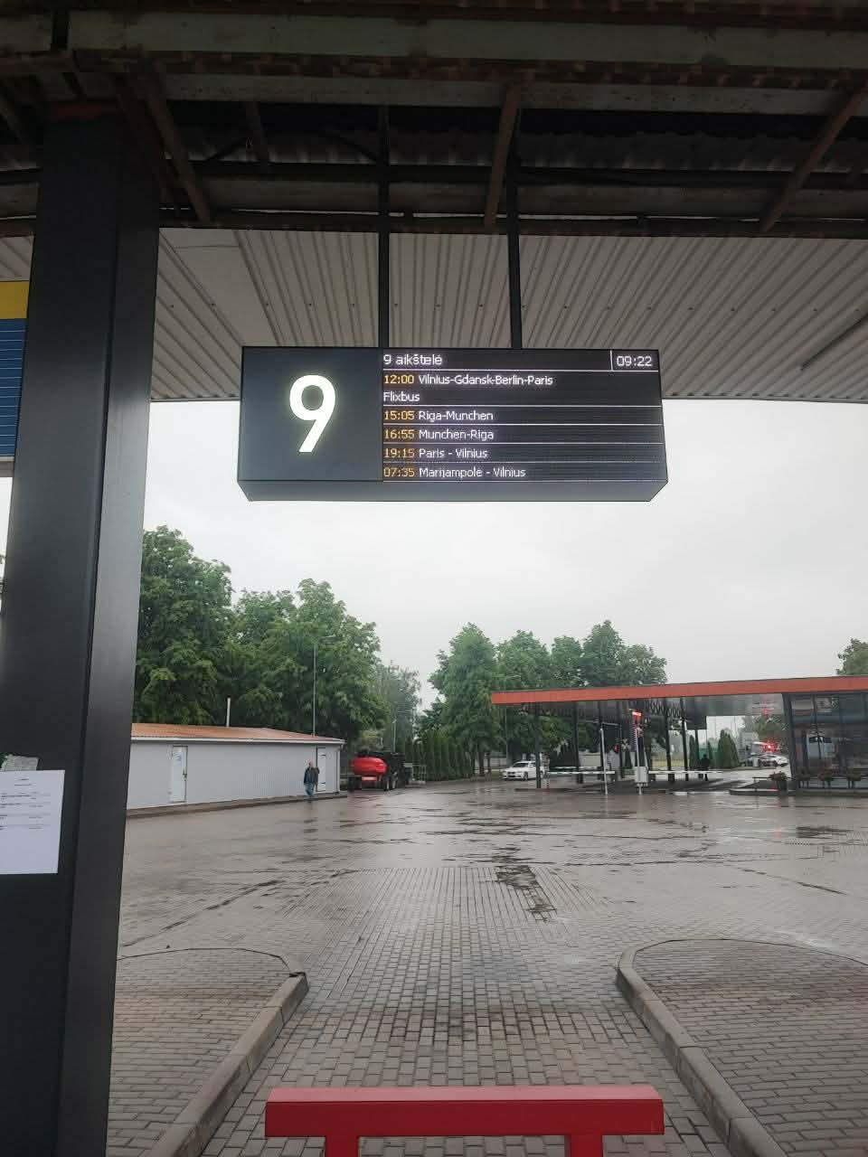 Marijampolės autobusų stoties LED ekranai