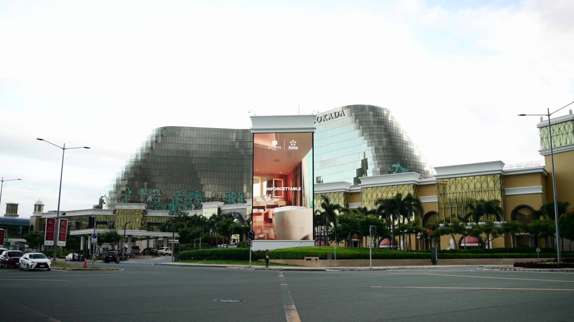 „Okada Manila“ lauko LED pilonas